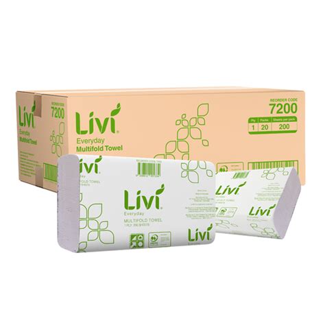 Livi Everyday Slimfold Towel Ply Sheets Livi New Zealand