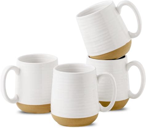 Amazon Mora Ceramic Large Latte Mug Set Of Oz Microwavable