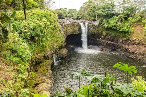 The Rainbow Falls Hilo Wailuku River State Park Big Island Hawaii