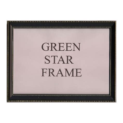 Green Star Certificate Frame