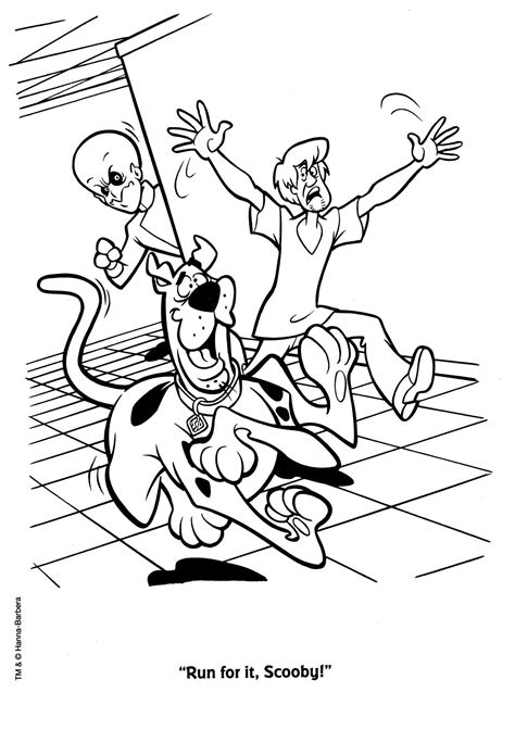 Scooby Doo Valentine Coloring Pages Free Coloring Pages