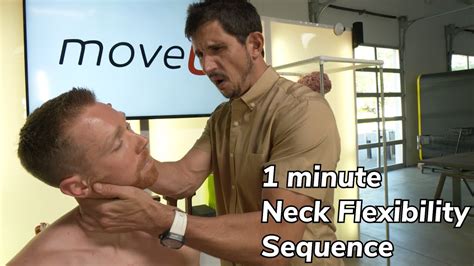 1 Minute Neck Stretch Sequence Youtube