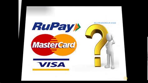 Master Card Vs Visa Card Vs Rupay Card How Are They Different Youtube