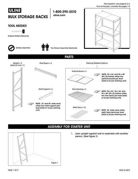 (PDF) Uline Bulk Storage Racks - DOKUMEN.TIPS