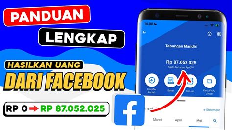 Dari Nol Sampai Gajian Juta Gratis Dari Facebook Cara Dapat