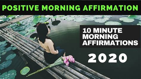 10 Min Guided Morning Meditation With Positive Affirmations 2020 🧶 Youtube