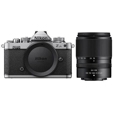 Nikon Z Fc Dx Format Mirrorless Camera With Nikkor Z Dx Mm F