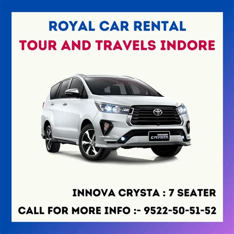 Toyota Innova Crysta Car Rental Services At Rs Day In Indore Id