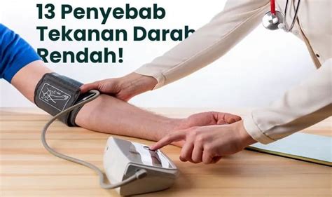 13 Penyebab Tekanan Darah Rendah Dan Cara Mengatasinya