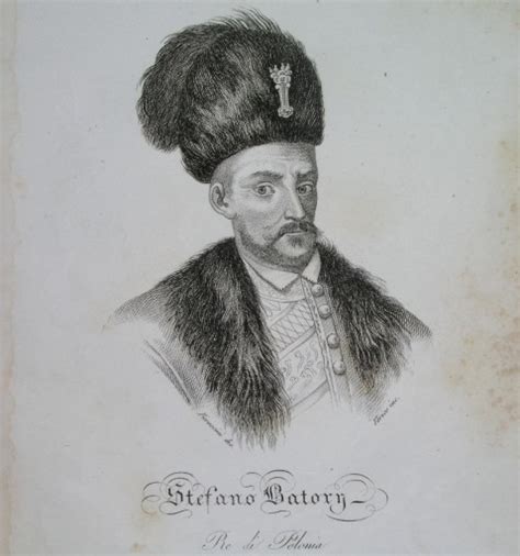 1831 król STEFAN BATORY portret POLSKA oryginał Kruszwica Licytacja