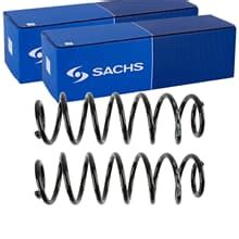 X Sachs Fahrwerksfedern Hinten Passend F R Vw Polo Links Rechts