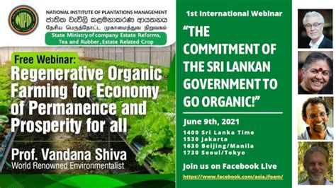 Sri Lankas Shift Towards Organic Farming Navdanya International