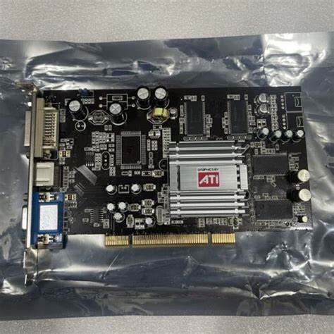 RARE Sapphire ATI Radeon 9250 256MB DDR PCI SLOT Video Card DUAL VGA