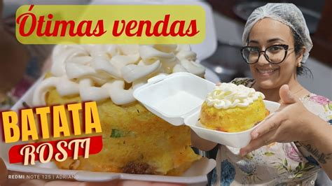 Timos Resultados Nas Vendas Do Delivery De Batata Rosti Youtube