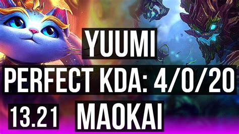 Yuumi And Ez Vs Maokai And Samira Sup 4 0 20 1 9m Mastery 900 Games