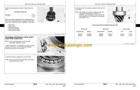 John Deere Teammatei And Series Inboard Planetary