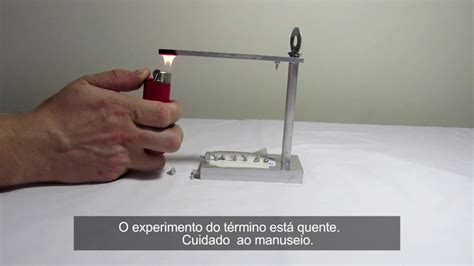 Herciliofísico Experimentos Didáticos Condutividade Térmica YouTube