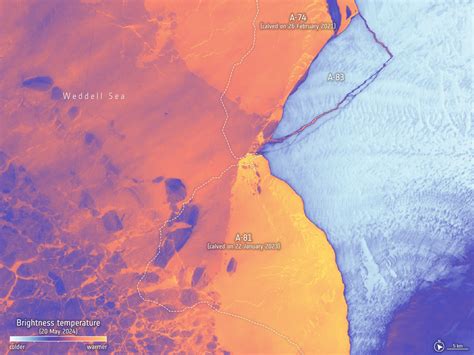 Another Giant Antarctic Iceberg Breaks Free - Universe Today