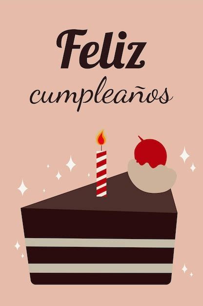 Tarjeta De Feliz Cumplea Os Feliz Cumplea Os Espa Ol Lindo Editable