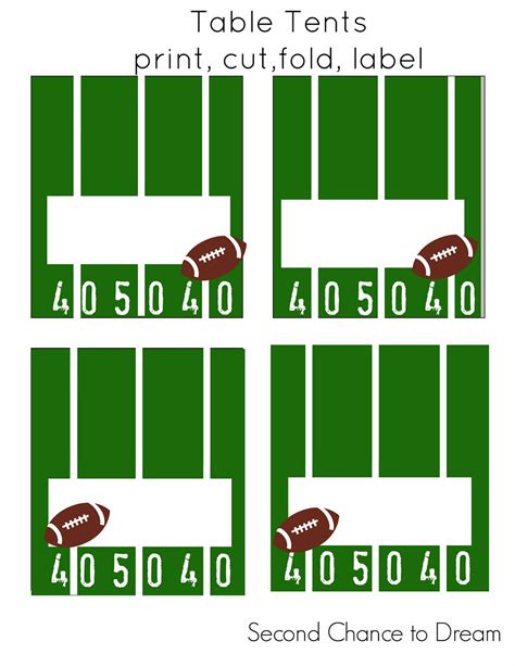 Football Party Printables Free