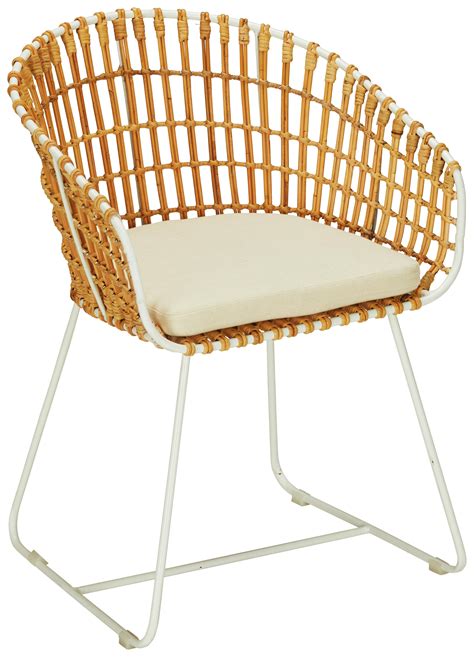 Stuhl Aus Rattan Ein Blickfang Im Retro Chic St Hle Sofa Rattan