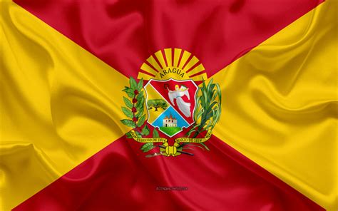 Download wallpapers Flag of Aragua State, 4k, silk flag, Venezuelan ...