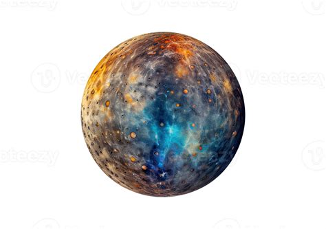 Planet Mercury On Transparent Background Created With 23450276 Png