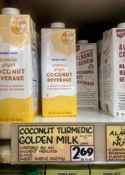 Trader Joe S Turmeric Ginger Coconut Milk Is My New Morning Drink