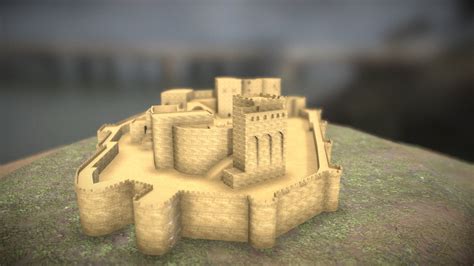 Krak Des Chevaliers Hisn Al Akrad Castle D Model By Cuankiproduction