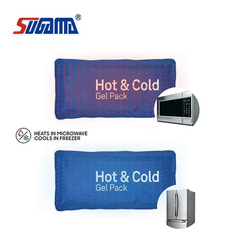 Custom Reusable Ice Bag Heat Therapy Wrap First Aid Hot Cold Gel Pack For Pain Relief Hot Cold