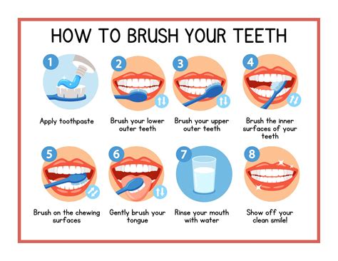 Preschool Brushing Teeth Directions Dental Health Activities For