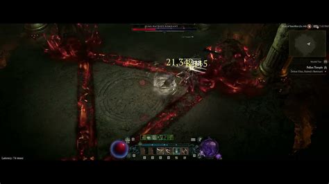 Diablo Iv T Capstone Dungeon Rogue Lvl Twisting Blade Youtube