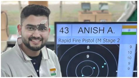 Anish Bhanwala Secures Paris 2024 Olympic Quota For India At Asian