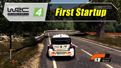 Wrc 4 Ps3 First Stratup Wheelcam 4k 60 Youtube