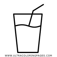 Jugo De Naranja Para Colorear Sketch Coloring Page