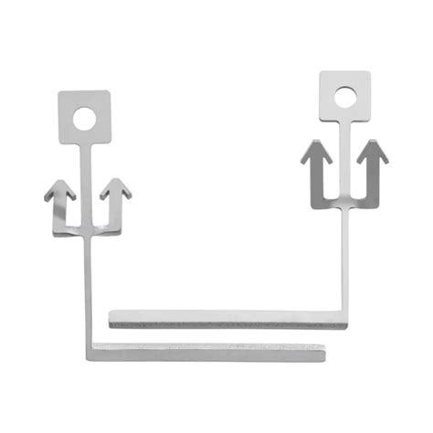 TOP LINK LINKING PIECE FOR PACS GRAD ALU RAIL 56 118MM Thermory