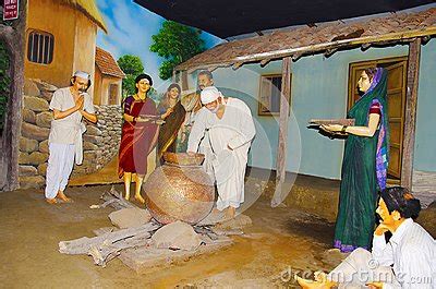 Sai Baba With His Devotees Sant Darshan Museum Hadashi Editorial