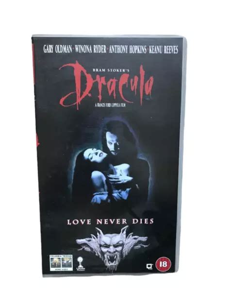 Bram Stoker Dracula Vid O Vhs Bande Gary Oldman Winona Ryder Hopkins