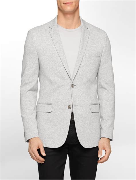 Lyst Calvin Klein White Label Classic Fit Unstructured Knit Sports