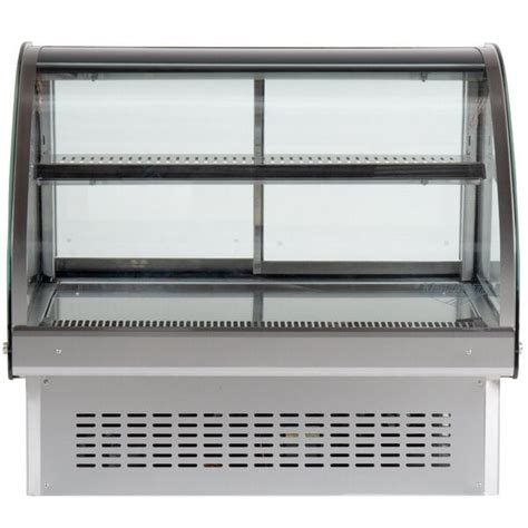 Vollrath Curved Glass Drop In Refrigerated Countertop Display