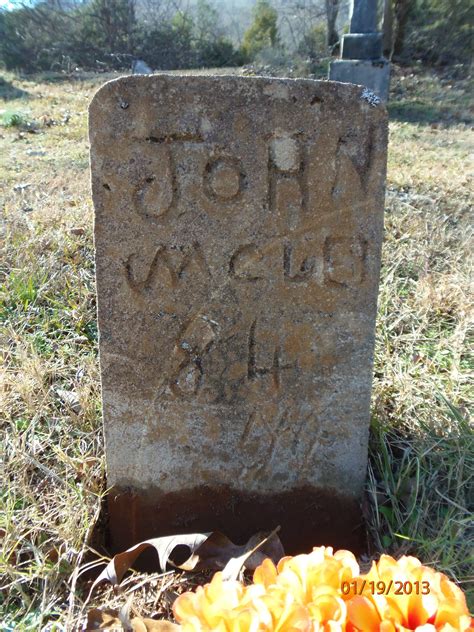 John W Mclemore 1836 1922 Find A Grave Memorial