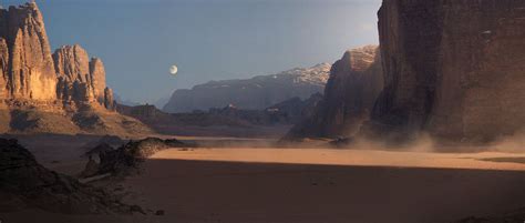 Aspath Desert By Rainth Matte Painting Monument Valley Mount