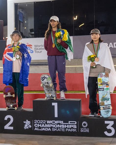 Rayssa Leal é campeã mundial de skate street Geral