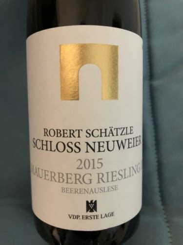 Robert Schätzle Schloss Neuweier Mauerberg Riesling Beerenauslese