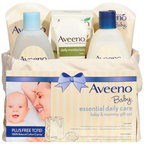 Aveeno Baby Essential Daily Care Baby And Mommy Gift Set 6 Pc Kroger