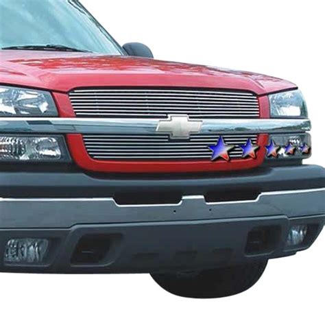 Apg Chevy Silverado Pc Polished Horizontal Billet Grille