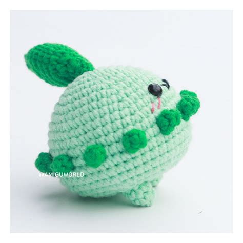 Chikorita Crochet Pattern Amigurumi Amigurumi Tutorial Pdf Etsy