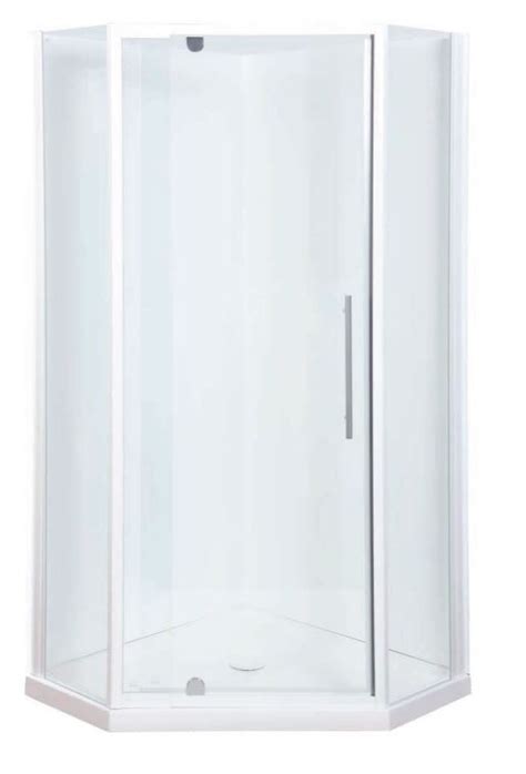 Marbletrend Corner 900 900 Shower Screen Complete Door And Return Panel