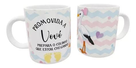 Caneca Presente An Ncio Gravidez Promovida A Vov Parcelamento Sem Juros