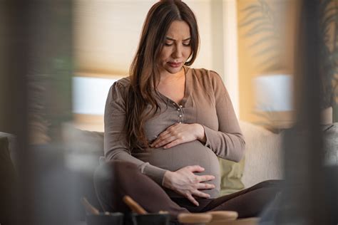 Pregnant Woman Going Into Labor